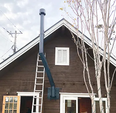 壁出し煙突平屋用イメージ写真